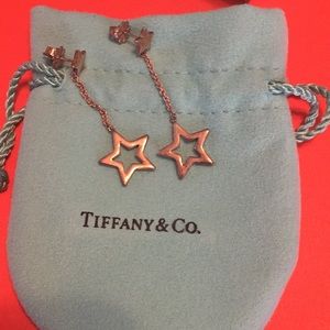 Tiffany and Co. Star drop earrings